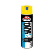 Inverted Marking Paint, 17 oz., High Visibility Yellow, Water -Based