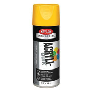 Spray Paint, Sun Yellow, Gloss, Solvent, 12 oz