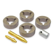 Drive Roll Kit, 4 Roll, U-Grooved, 0.047