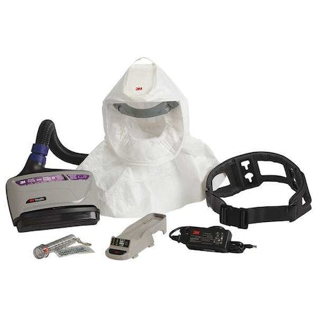 PAPR System Kit, Versaflo, Hood, Belt-Mount, Integrated, Universal