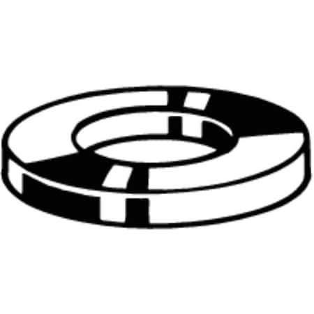 Flat Washer, For Screw Size M8 ,Stainless Steel Plain Finish, 5450 PK