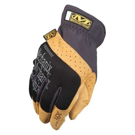 MF4X-75 Mechanics Gloves, Synthetic Leather Palm, TrekDry Back, 12, Brown