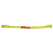 Web Sling, Type 3, 4 ft L, 2 in W, Nylon, Yellow
