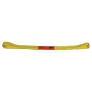 Web Sling, Type 3, 4 ft L, 2 in W, Nylon, Yellow