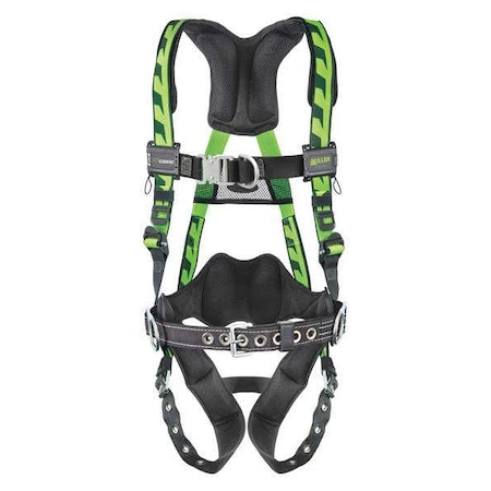 AirCore(TM) Full Body Harness, 2XL/3XL, 400 lb., Quick-Connect Chest/ Tongue Leg Straps