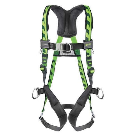 AirCore(TM) Full Body Harness, 2XL/3XL, 400 lb., Quick-Connect Chest/ Quick-Connect Leg Straps