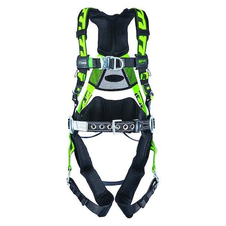 AirCore(TM) Wind Energy Full Body Harness, L/XL, 400 lb., Quick-Connect Chest/