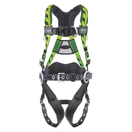 AirCore(TM) Full Body Harness, L/XL, 400 lb., Quick-Connect Chest/ Tongue Leg Straps