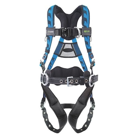 AirCore(TM) Full Body Harness, 2XL/3XL, 400 lb., Quick-Connect Chest/ Tongue Leg Straps