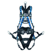 AirCore(TM) Oil & Gas with Seat Sling Full Body Harness, 2XL/3XL, 400 lb., Mating Chest/