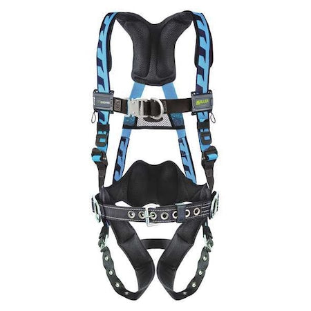 AirCore(TM) Full Body Harness, L/XL, 400 lb., Quick-Connect Chest/ Tongue Leg Straps