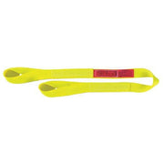 Web Sling, Type 4, 3 ft L, 3 in W, Nylon, Yellow