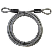 Security Cable,3/8 in,15 ft,Woven Steel