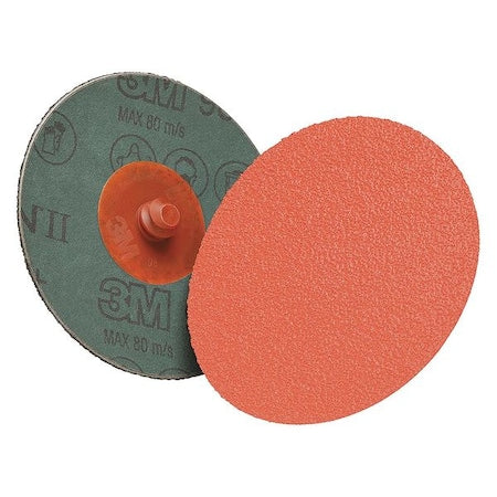 Quick Change Disc,3 In., Med.,60, Tsm, PK50