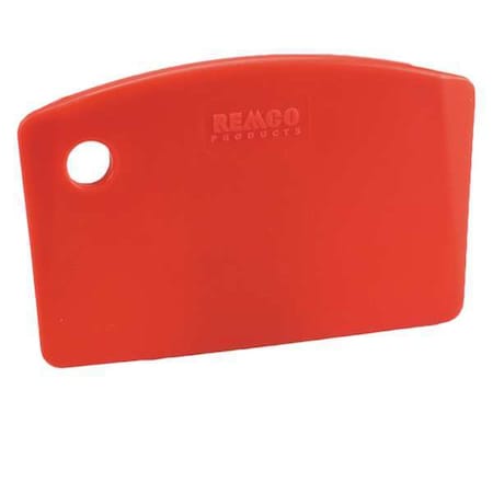Mini Bench Scraper,5-1/2 x 3-1/2 in,Red