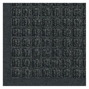 Entrance Mat, Polypropylene, 3/8 in Thick, Charcoal, 4 ft W x 6 ft L