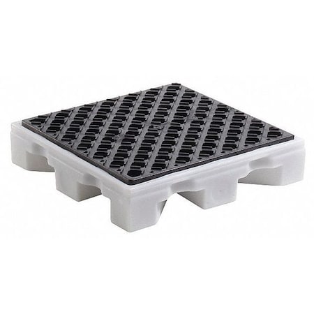 Spill Deck, 11 gal Spill Capacity, 1 Drums, 1,500 lb Load Capacity