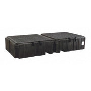 Spill Pallet, 535 gal Spill Capacity, 2 Drums, 16,000 lb Load Capacity