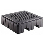 Spill Pallet, 61 gal Spill Capacity, 1 Drums, 800 lb Load Capacity