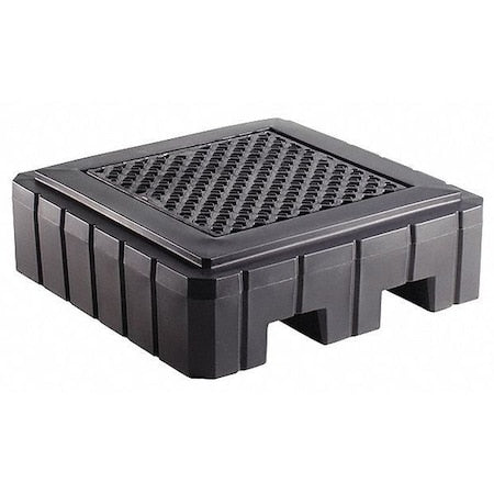 Spill Pallet, 61 gal Spill Capacity, 1 Drums, 800 lb Load Capacity