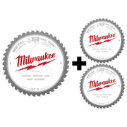 8" Metal & Stainless Cutting Circular Saw Blade (3-Pack)
