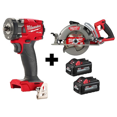 Impact 3/8",7-1/4" C Saw,M18 XC6.0 2PK