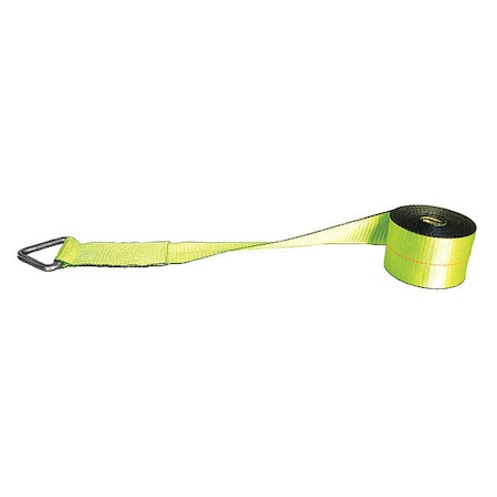 Tiedown,Winch Strap,WLL5000 lb,Trngl