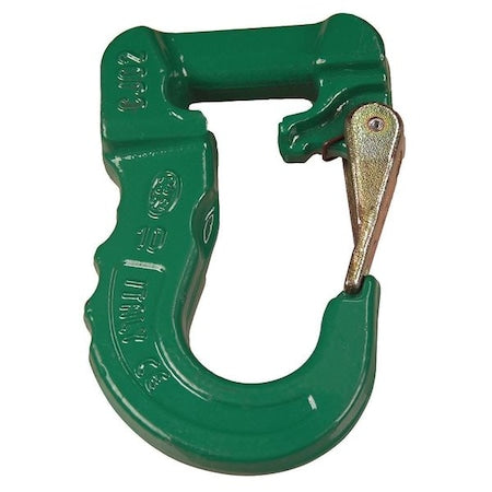 Sling Hook,Steel,5300 lb.,Green,Painted