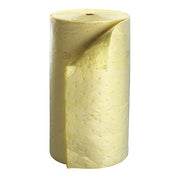 Sorbent Roll, 76 gal, 3 ft x 150 ft, Oil, Yellow, Polyester, Polypropylene