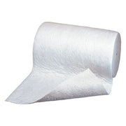 Sorbent Roll, 76 gal, 3 ft x 300 ft, Oil, Gray, Polyester, Polypropylene