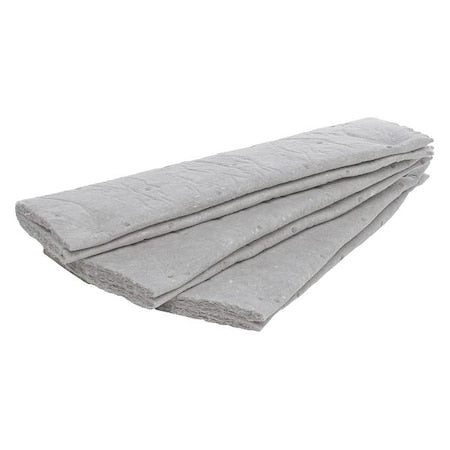 Sorbent Roll, 42 gal, 18 in x 50 ft, Universal, Gray, Polyester, Polypropylene, Synthetic Fibers