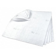 Sorbent Pad, 75 gal, 34 in x 38 in, Oil, White, 50 PK