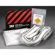 Spill Kit, 3 gal Volume Absorbed per Kit, 3.5 gal Capacity, Box, Black/Red, 10