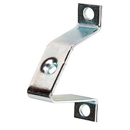 Bracket,2.83 in L,PK10,Angled Steel,PK10