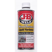 Liquid Hardener, 1 pt, Bottle, Clear to Amber, Wood Restore