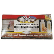 Epoxy Putty Kit, 64 oz Container Size, Box, Not Applicable, Brown