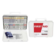 First Aid Kit and Housing, Plastic 211 Components, 40 People Served