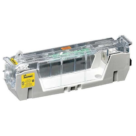 Open Fuse Block, 70 to 100A Amp Range, 600V AC/DC Volt Rating, 1 Poles, Box Lug