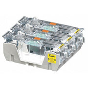 Open Fuse Block, H; K5 UL Class, 250V AC/DC Volt Rating, 3 Poles, Box Lug