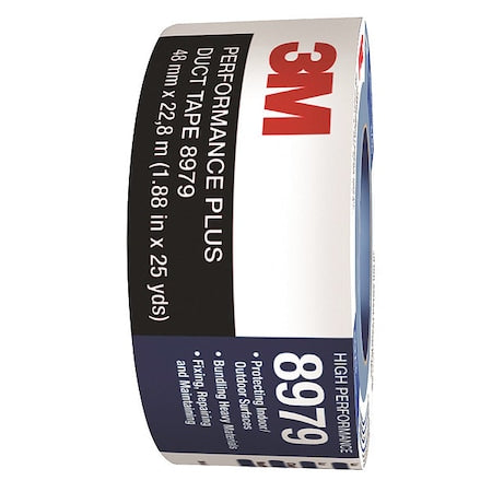 Duct Tape, Blue, 60 yd L, 2-7/8 in W