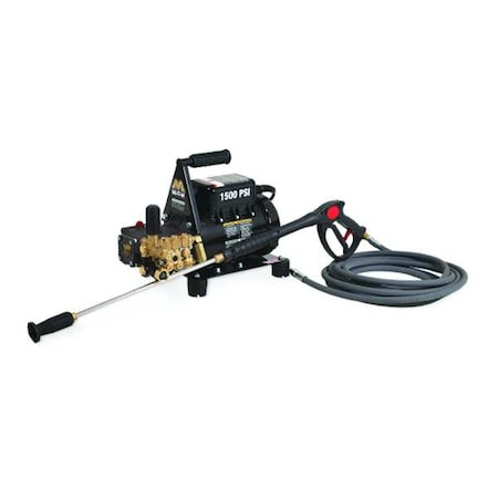 Light Duty 1500 psi 2.0 gpm Cold Water Electric Pressure Washer