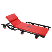 Creeper,Steel,Heavy-Duty,400 lb,Red