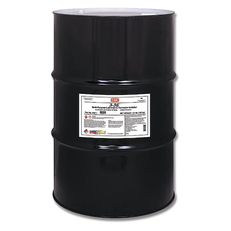 Multi-Purpose Lubricant and Corrosion Inhibitor, 3-36, -50 to 250 Degrees F, 55 Gal Drum
