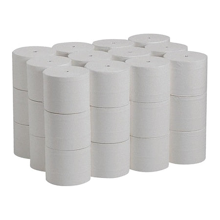 Angel Soft Professional SeriesCompact, Coreless, 2 Ply, 750 Sheets, White, 36 PK