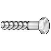 316, 1/4"-20 Hex Head Cap Screw, Plain Stainless Steel, 1-3/4 in L, 25 PK