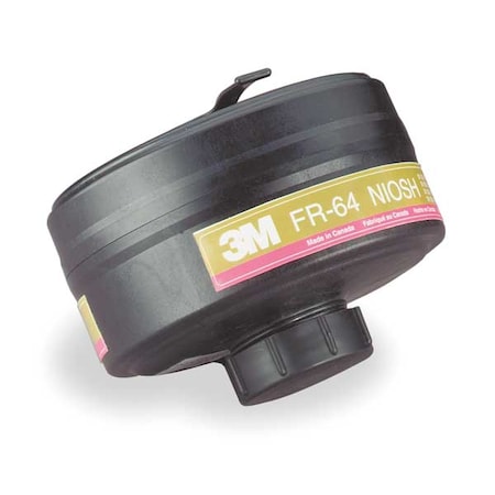 Gas Mask Canister, FR-M40, Magenta, Olive, Threaded, 3M(TM) Full Face 40 MM DIN