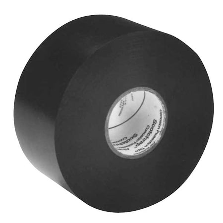 Vinyl Electrical Tape, 50, Scotchrap, 2 in W x 100 ft L, 10 mil thick, Black, 1 Pack