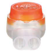 Insulation-Displacement Wire Connector, 19 AWG Max, 2 Port, Yellow, Polypropylene Insulation, 600 V