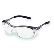 3M(TM) Nuvo(TM) Reader Safety Glasses, Gray Traditional Frame, 1.5 Diopter, Clear Lens, Universal