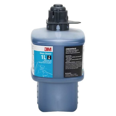 Liquid Glass Cleaner, 2L, Blue Violet, Apple, Bottle